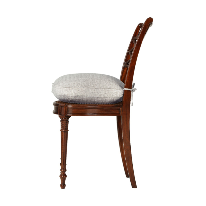 Theodore Alexander Adorned with Silk Bows Side Chair