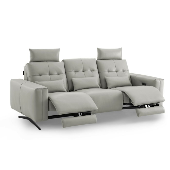 Amalfi Sofa with Two Recliners Creative Furniture