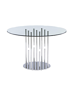 Chintaly Contemporary Floating Pedestal Dining Table