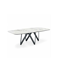 Calligaris Cartesio 4092-FB250 Modern table with elliptical top | Made to Order