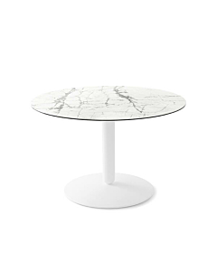 Calligaris Balance 4121-FD120 Round Table with Pedestal Base | Made to Order