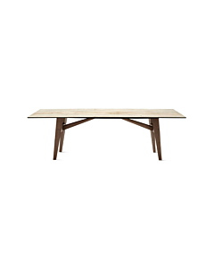 Calligaris Abrey 98" table with rectangular top | Made to Order