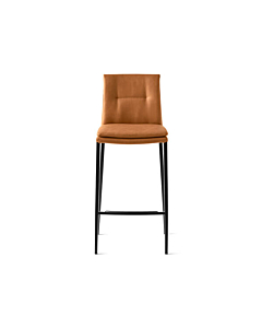 Calligaris Carmen CS-2217 modern barstool with metal frame | Made to Order