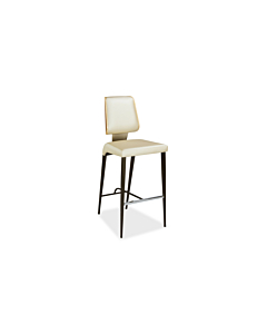 Elite Modern Magnum Counter Stool with Upholstered Back