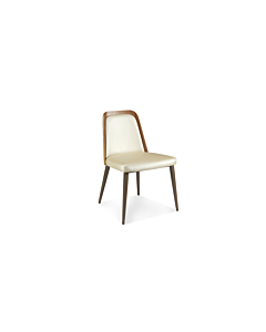 Elite Modern Coco Dining Chair with Wood Back