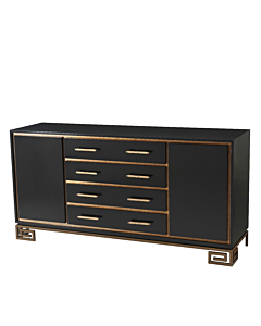 Theodore Alexander Large Inky Fascinate Cabinet