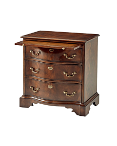 Theodore Alexander The India Silk Bedside Nightstand