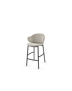 Calligaris Holly CS-2038  padded stool with metal frame | Quick Ship