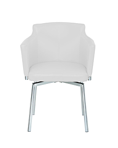 Chintaly Dusty Armchair, White