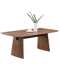 Chintaly EDEN-ROSARIO Modern Dining Set with All-wood Table & Solid Wood Chairs