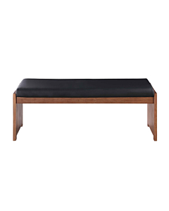 Chintaly Upholstered Bench with Solid Wood Frame