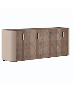 Hebe Modern 3-Door Wood Buffet by ALF Uno - Italian Designer Storage Cabinet