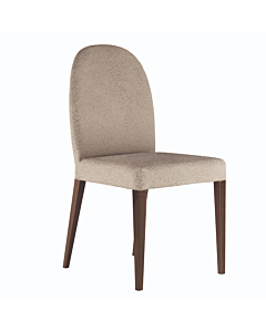 Hebe Modern Side Chair, Fabric Upholstered by ALF Uno - Italian Designer Seating