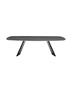 Calligaris Icaro 4115-FS200 modern dining table with elliptical top