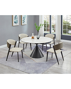 Chintaly Juniper 5-Piece Modern Dining Room Set