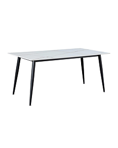 Chintaly Mary Contemporary Dining Table with Sintered Stone Top