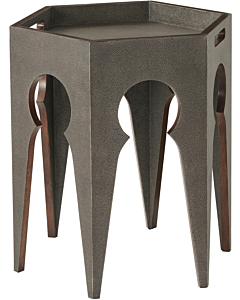 Theodore Alexander Radium Hexagonal Accent Table