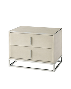 Theodore Alexander Blain Nightstand, Shagreen