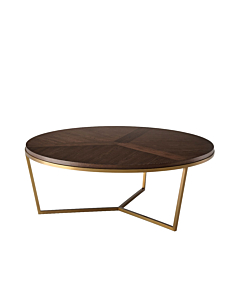 Theodore Alexander Fisher Round Cocktail Table