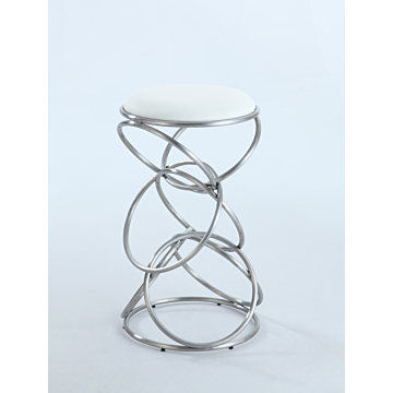 Chintaly 0545 Counter Stool White, $303.82, Chintaly, White