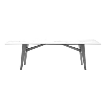 Calligaris Abrey 78" table with rectangular top | Made to Order