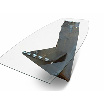 Cortex Winik Glass Top Dining Table