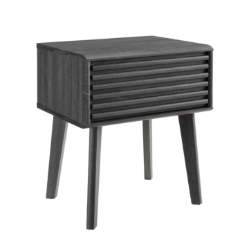 Modway Render End Table-Charcoal