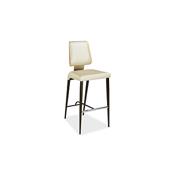 Elite Modern Magnum Counter Stool with Upholstered Back