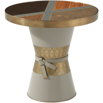 Theodore Alexander Iconic Round Occasional Side Table II