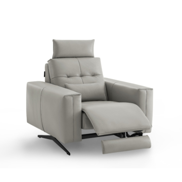 Amalfi Recliner Armchair | Creative Furniture-Light Gray