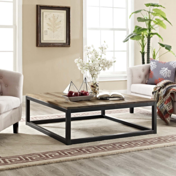Modway Attune Large Coffee Table-Brown