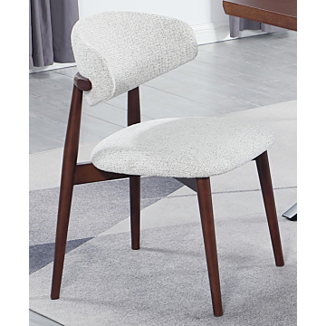 Chintaly Audrey Curved Back Modern Side Chair