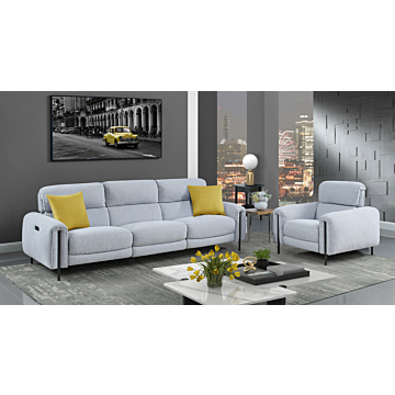 Charm Fabric Living Room Set, Sofa and Armchair | Creative Furniture-CR-Frost Fabric