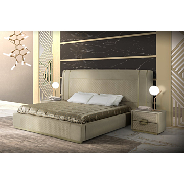 Stone International Continental Upholstered Bed