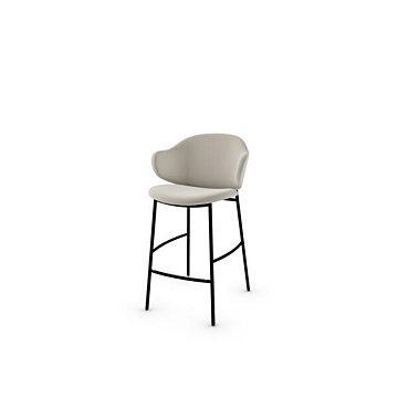 Calligaris Holly CS-2038  padded stool with metal frame | Quick Ship