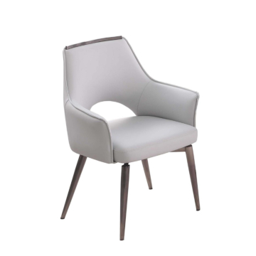 Chintaly Devan Modern Armchair with Memory Swivel