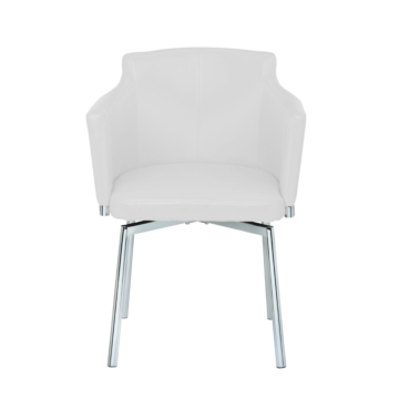 Chintaly Dusty Armchair, White