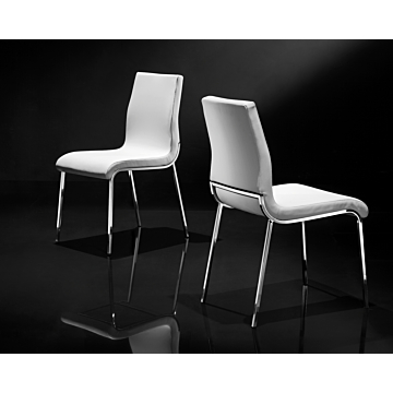 Fabiano Side Chair | Creative Furniture-White