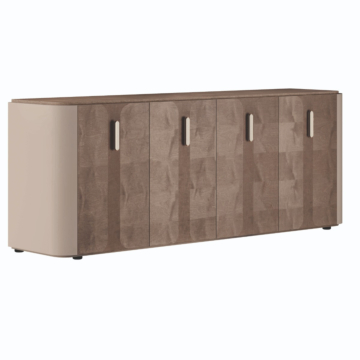 Hebe Modern 3-Door Wood Buffet by ALF Uno - Italian Designer Storage Cabinet