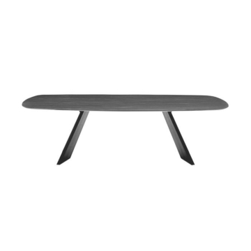 Calligaris Icaro 4115-FS200 modern dining table with elliptical top