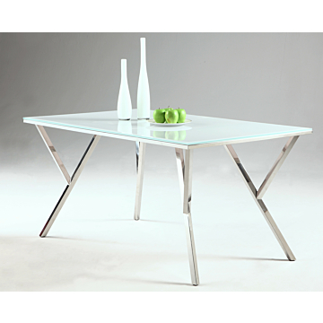 Chintaly Jade Dining Table, $416.24, Chintaly, White
