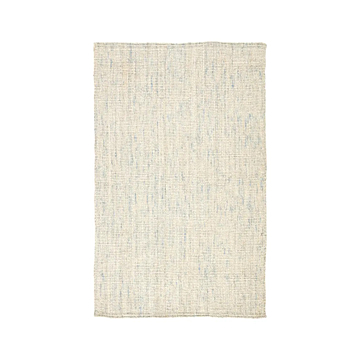 Jaipur Living Bluffton Natural Solid Ivory Blue Area Rug 