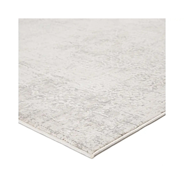 Jaipur Living Lianna Abstract Silver/ White Area Rug