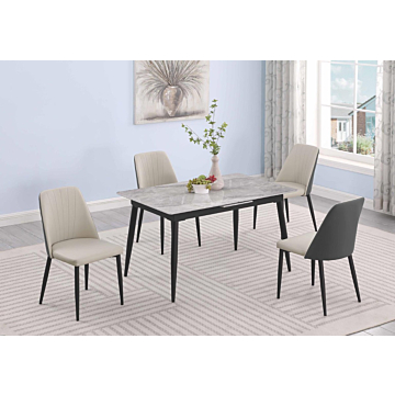 Chintaly Judith 5-Piece Modern Dining Room Set