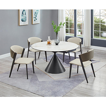 Chintaly Juniper 5-Piece Modern Dining Room Set