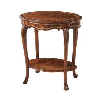 Theodore Alexander Oval Millard Accent Table