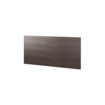 BDI Sequel 20  6108 Compact Desk Back Panel-Charcoal Stained Ash Black