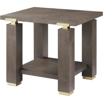 Theodore Alexander Judith Leiber Side Table - Luxurious Artisan-Made Statement Piece