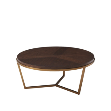 Theodore Alexander Small Fisher Round Cocktail Table